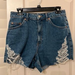 Topshop Denim Shorts